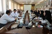 برگزاری جلسه کمیته بهداشت محیط و مدیریت خطر، حوادث و بلایا در بیمارستان مرکز طبی کودکان