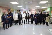 بازدید نوروزی عضو هیئت رئیسه دانشگاه علوم پزشکی تهران از بیمارستان مرکز طبی کودکان