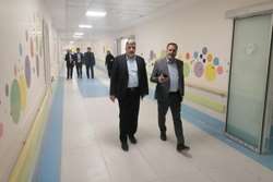 بازدید رئیس دانشگاه با هدف راه اندازی و بهره برداری موثر بیمارستان مرکز طبی کودکان۲ (حکیم)