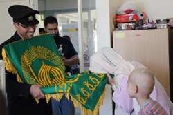 شمیم عطر حرم رضوی علیه‌السلام در بیمارستان مرکز طبی کودکان