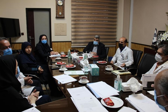 جلسه مدیریت تست‌های سریع تشخیص کووید 19 مرکز طبی کودکان با حضور رئیس مرکز برگزار شد. 