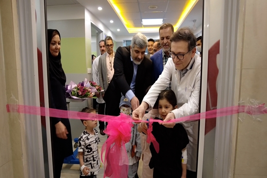 افتتاح مرکز جامع سلامت جنین و پروژه توسعه بخش CICU بیمارستان مرکز طبی کودکان 