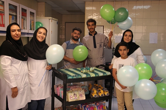 جشن عید سعید غدیر خم در بیمارستان مرکز طبی کودکان 
