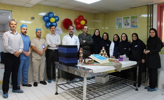 استریل مرکزی بیمارستان مرکز طبی کودکان، قلب تپنده کنترل عفونت 